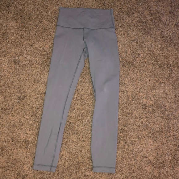 lululemon athletica Pants - wunder under gray slate lululemon leggings